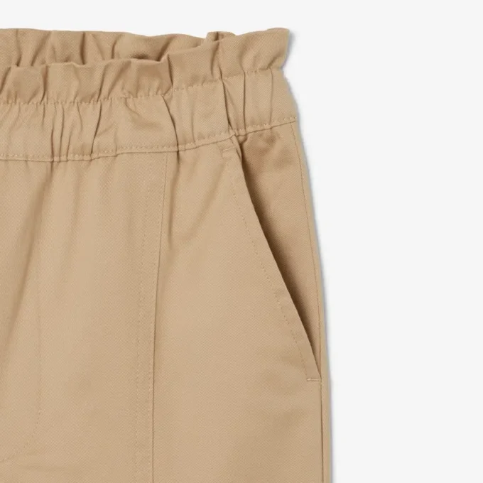 Girls’ Cotton Twill Cargo Pants