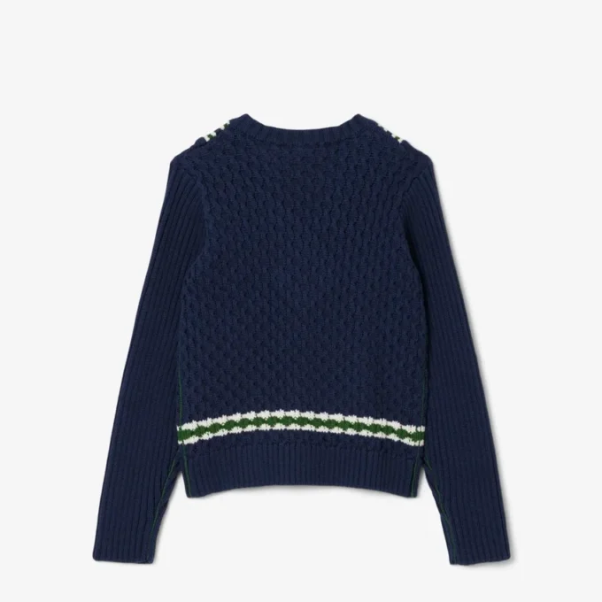 Girls’ Cotton V-Neck Sweater Vest