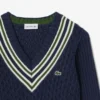Girls’ Cotton V-Neck Sweater Vest