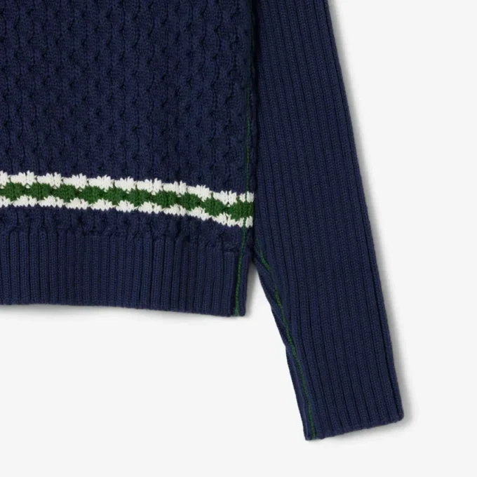Girls’ Cotton V-Neck Sweater Vest