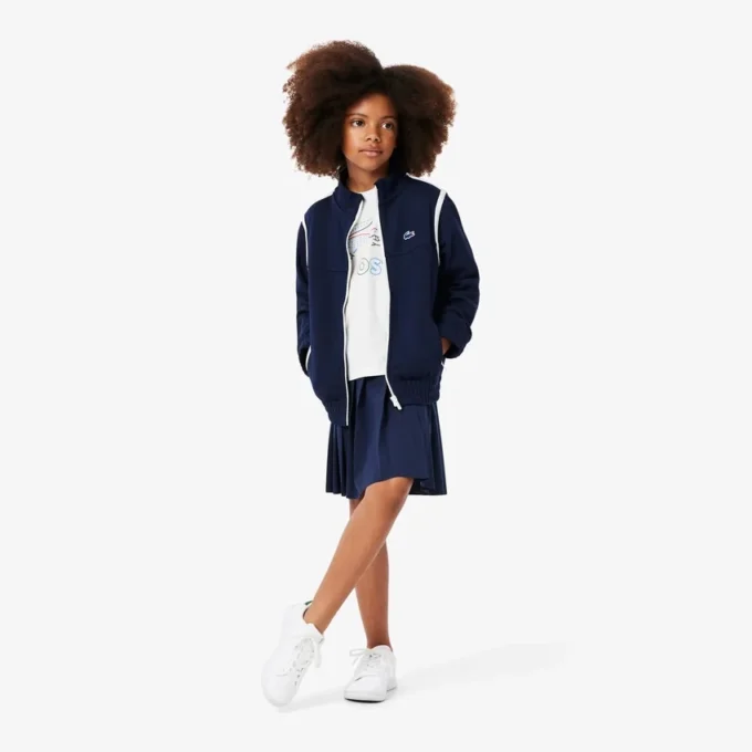 Girls’ Oversized Print Cotton T-Shirt