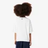 Girls’ Oversized Print Cotton T-Shirt