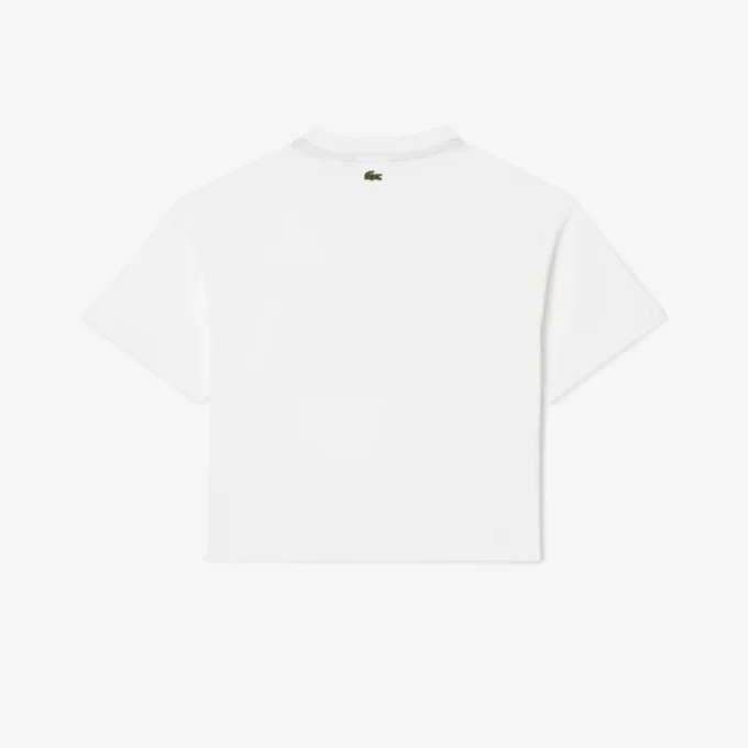Girls’ Oversized Print Cotton T-Shirt