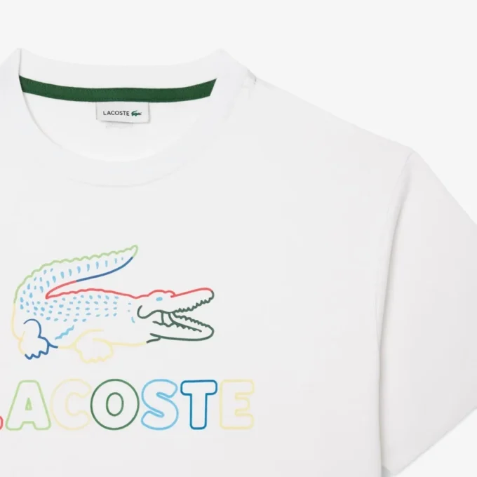Girls’ Oversized Print Cotton T-Shirt