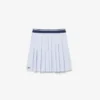 Girls’ Oxford Cotton Pleated Skirt