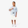 Girls’ Oxford Cotton Pleated Skirt