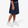 Girls’ Oxford Cotton Pleated Skirt