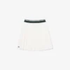 Girls’ Oxford Cotton Pleated Skirt