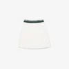 Girls’ Oxford Cotton Pleated Skirt