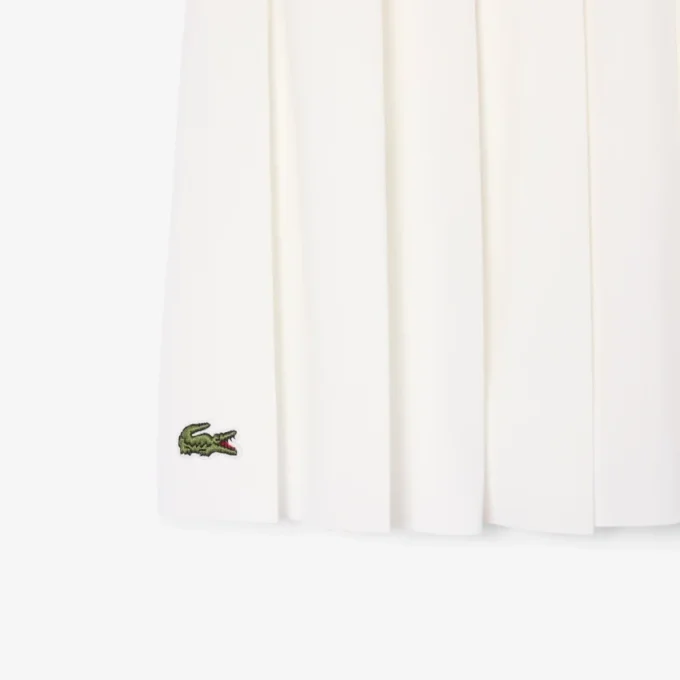 Girls’ Oxford Cotton Pleated Skirt