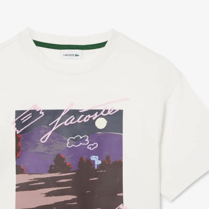 Girls’ Printed Cotton T-Shirt