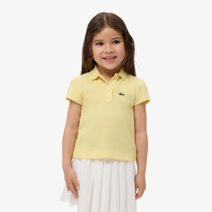 Girls’ Scalloped Collar Piqua Polo