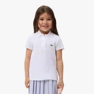 Girls’ Scalloped Collar Piqua Polo
