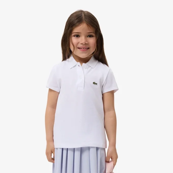 Girls’ Scalloped Collar Piqua Polo