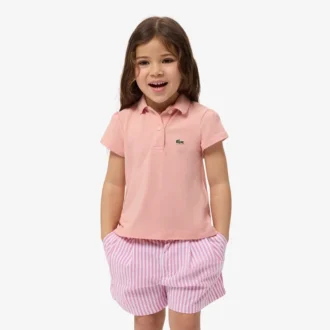 Girls’ Scalloped Collar Piqua Polo