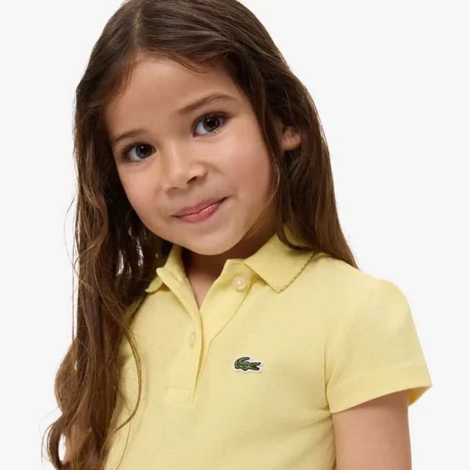 Girls’ Scalloped Collar Piqua Polo