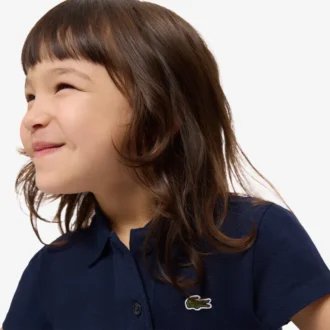 Girls’ Scalloped Collar Piqua Polo