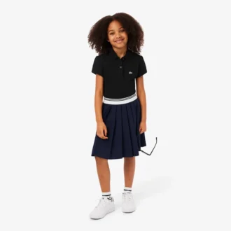 Girls’ Scalloped Collar Piqua Polo