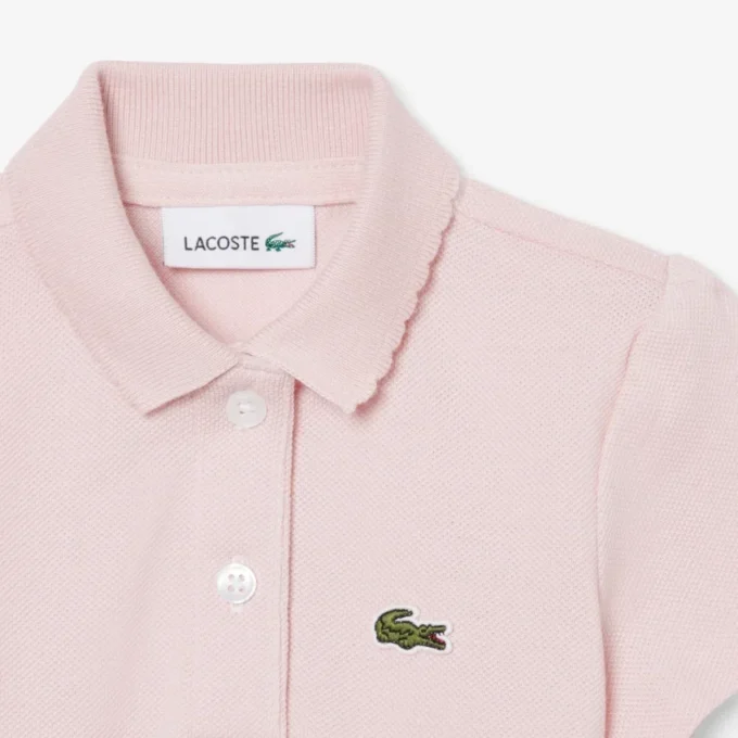 Girls’ Scalloped Collar Piqua Polo