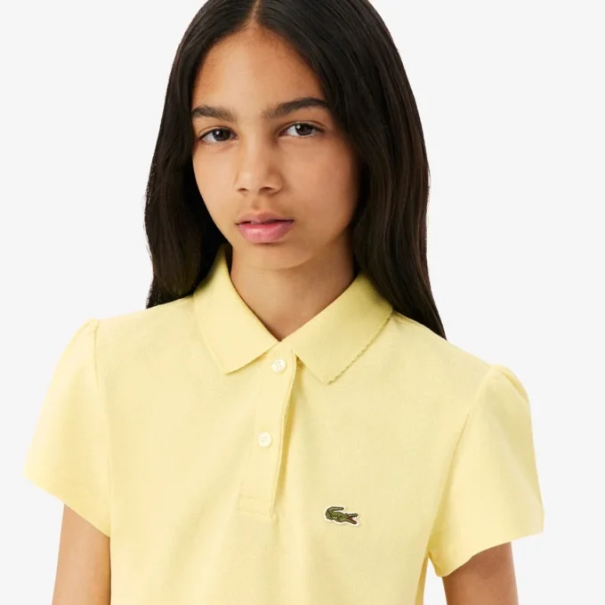 Girls’ Scalloped Collar Piqua Polo