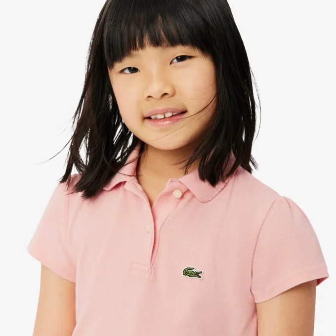 Girls’ Scalloped Collar Piqua Polo