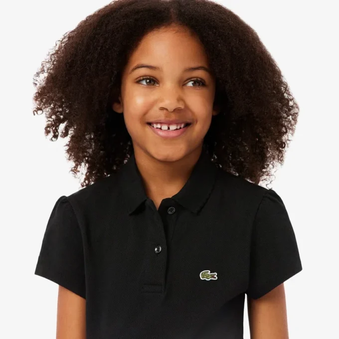 Girls’ Scalloped Collar Piqua Polo