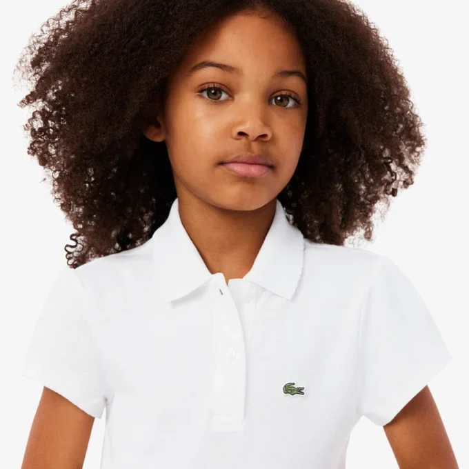 Girls’ Scalloped Collar Piqua Polo