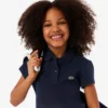 Girls’ Scalloped Collar Piqua Polo