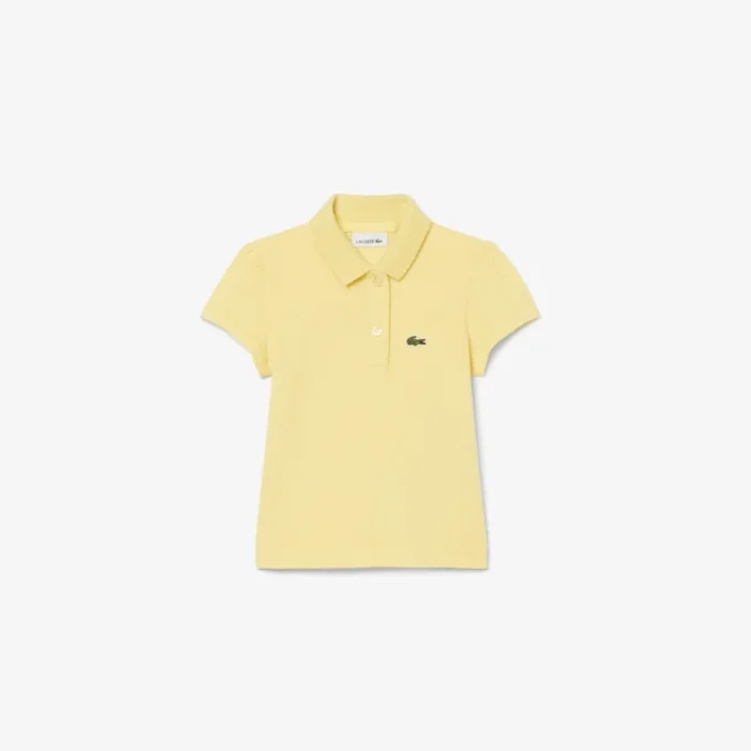 Girls’ Scalloped Collar Piqua Polo