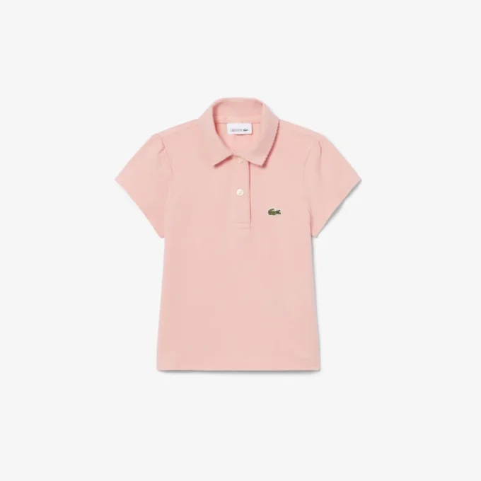 Girls’ Scalloped Collar Piqua Polo
