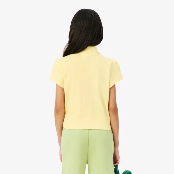 Girls’ Scalloped Collar Piqua Polo