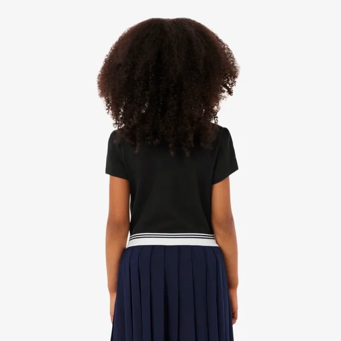 Girls’ Scalloped Collar Piqua Polo