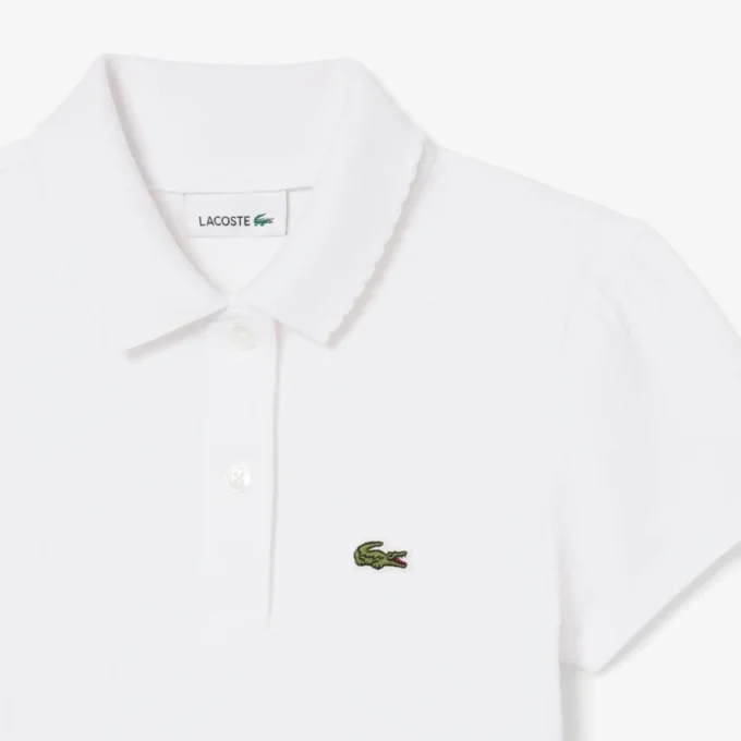 Girls’ Scalloped Collar Piqua Polo