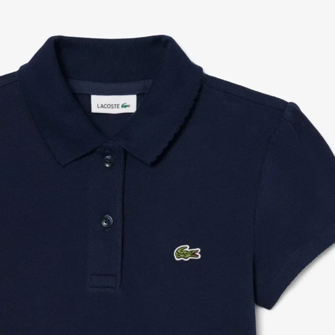 Girls’ Scalloped Collar Piqua Polo