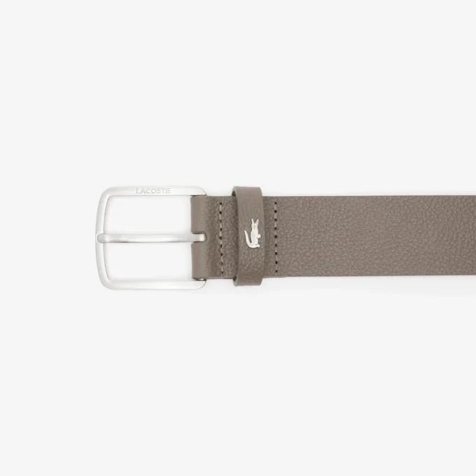 Grained Leather Belt