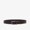 Grained Leather Belt