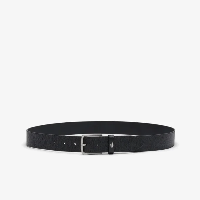 Grained Leather Belt