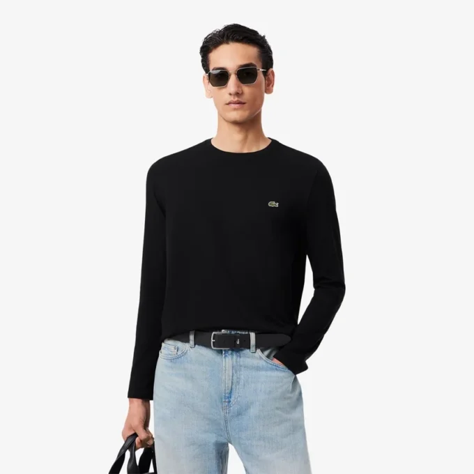 Grained Leather Belt