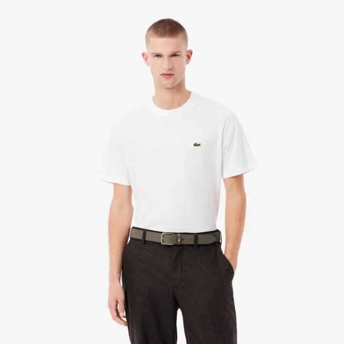 Grained Leather Belt