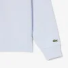 High Neck Embossed Zipped Sweatshirt