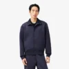 High Neck Embroidered Signature Jacket