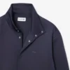 High Neck Embroidered Signature Jacket