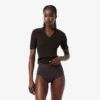 High Waist Mesh Briefs