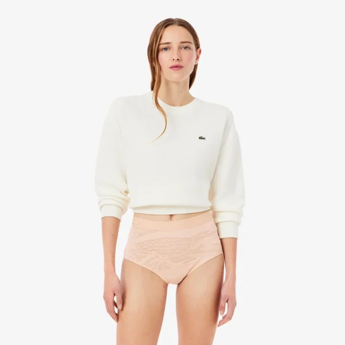 High Waist Mesh Briefs