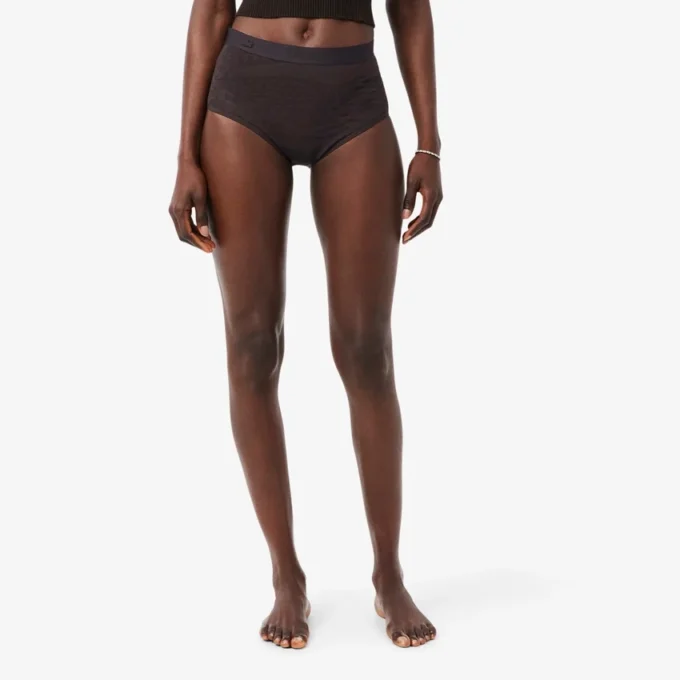High Waist Mesh Briefs