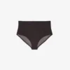 High Waist Mesh Briefs