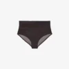 High Waist Mesh Briefs