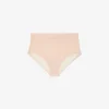 High Waist Mesh Briefs