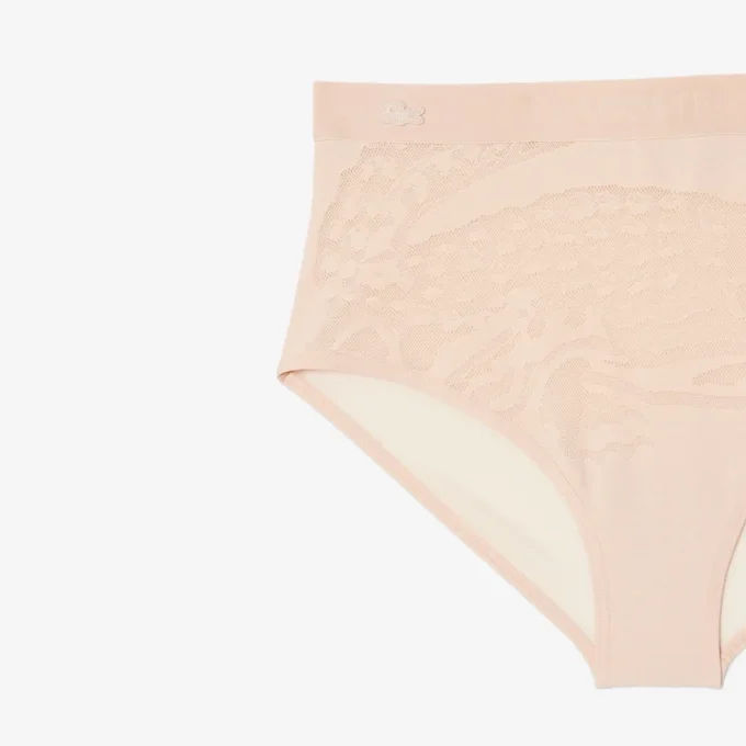 High Waist Mesh Briefs