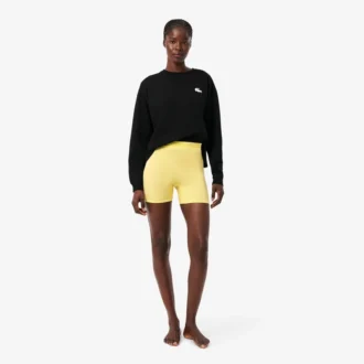 High Waist Microfiber Cycle Shorts
